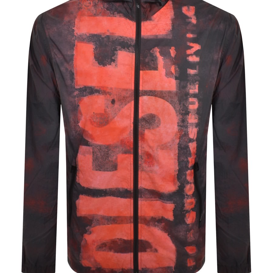 Diesel leather jacket australia clearance